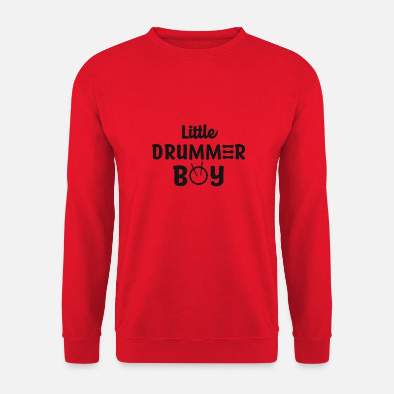 Kleiner Schlagzeuger - Unisex Pullover - Rot