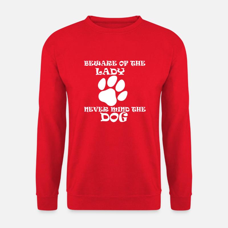 Dog dog - Unisex Sweatshirt - red