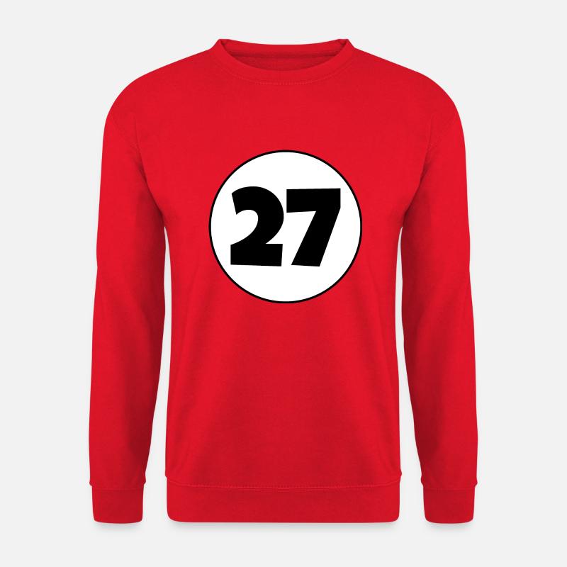 27 - Unisex Pullover - Rot