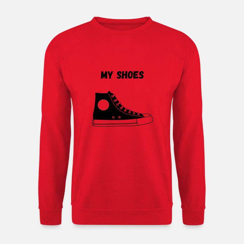 MEINE SCHUHE - Unisex Pullover - Rot