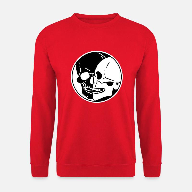 yinyangrund2 - Unisex Pullover - Rot