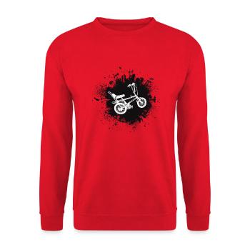 Chopper - Unisex Pullover - Rot - Vorne - Alina (178cm) & Michal (187cm)