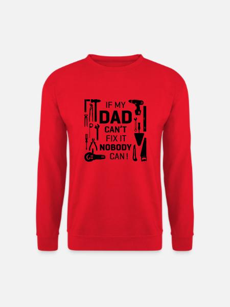 Father's Day - Unisex Sweatshirt - red