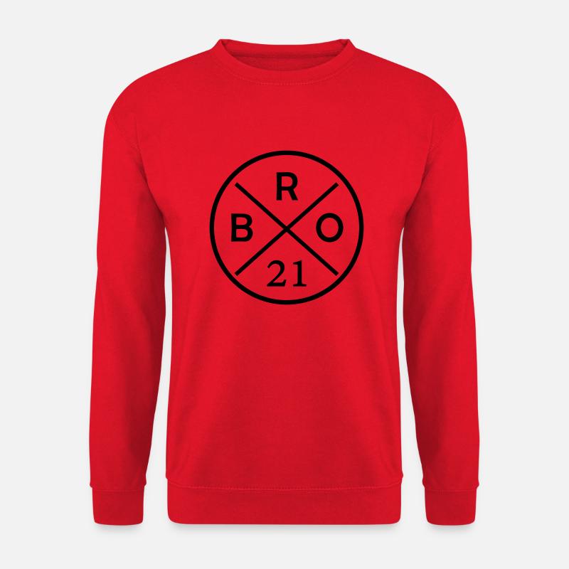 bro 21 - Unisex Pullover - Rot