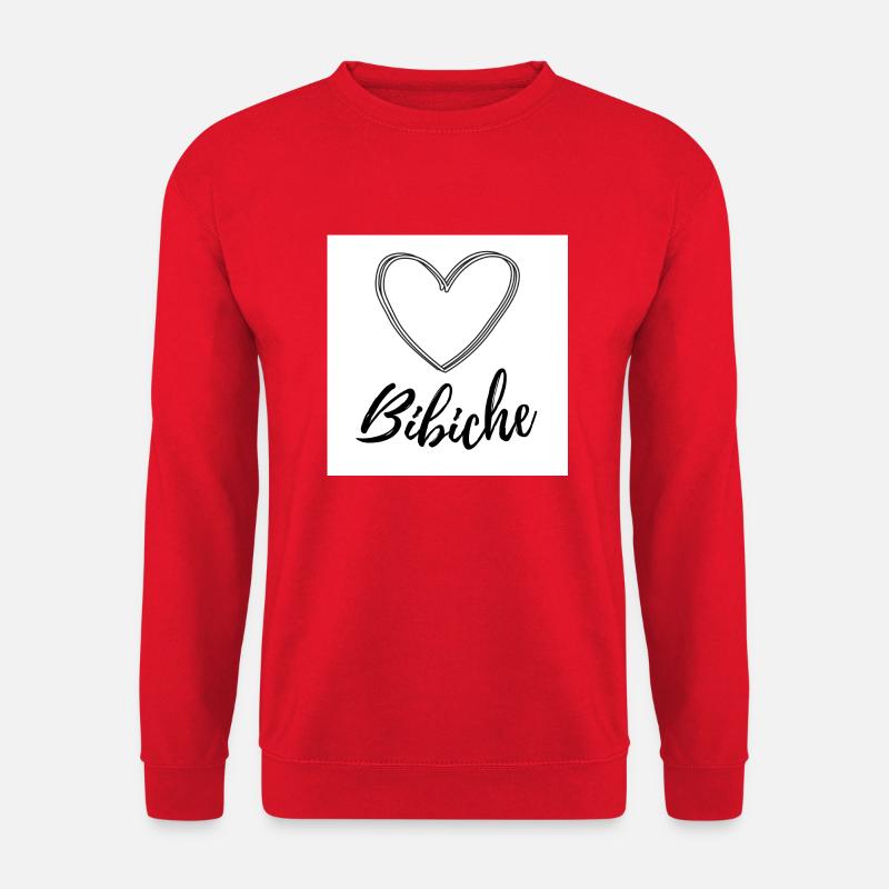 BIBICHE - Unisex Pullover - Rot