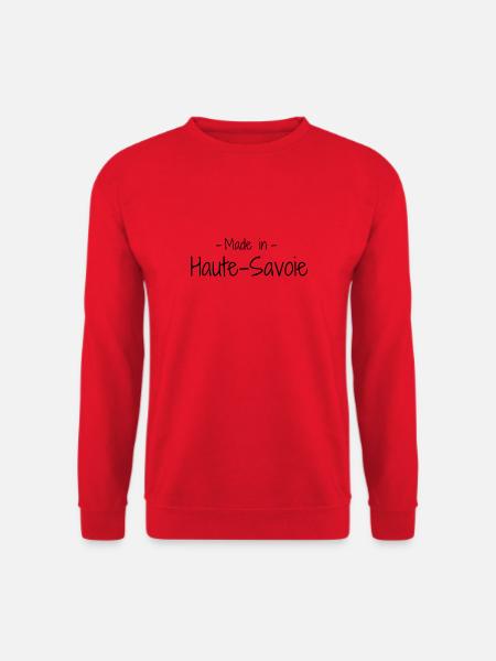 Made in Haute-Savoie - Sweat-shirt Unisexe - rouge