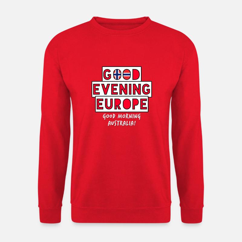 Eurovision Song Contest Norwegen - Unisex Pullover - Rot