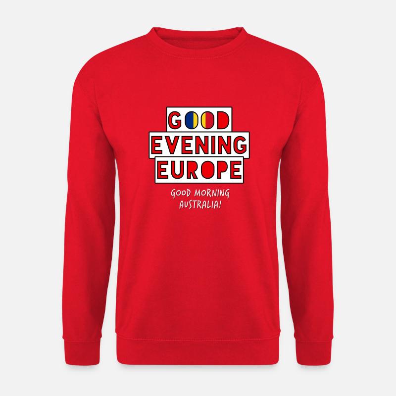 Eurovision Song Contest Rumänien - Unisex Pullover - Rot
