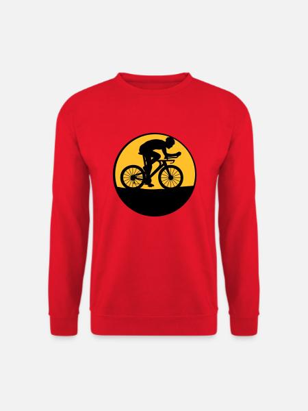Night Moon Biker - Unisex Sweatshirt - red