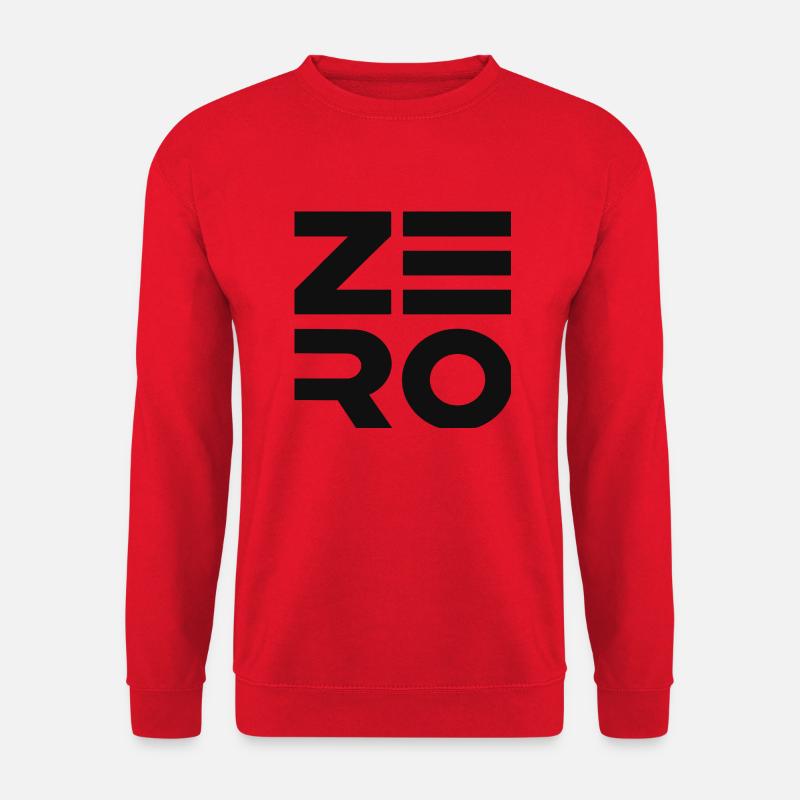 Zero - Unisex Sweatshirt - red