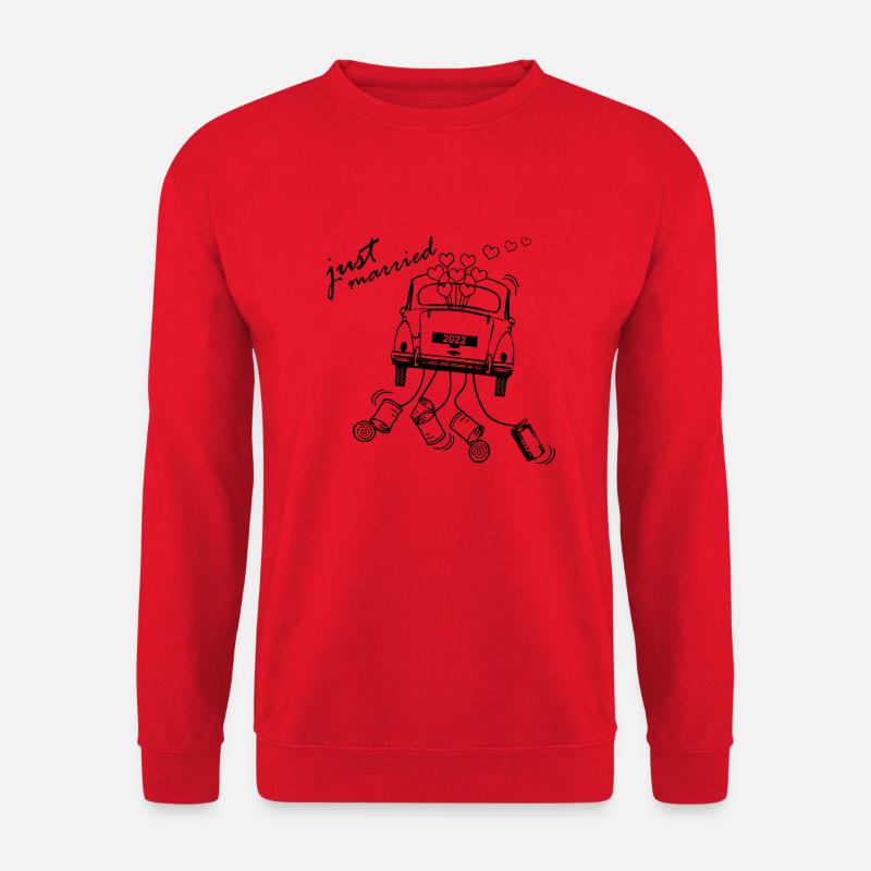 Heiraten - Unisex Pullover - Rot