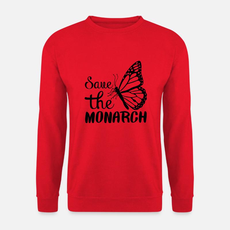 Save The Monarch - Unisex Pullover - Rot
