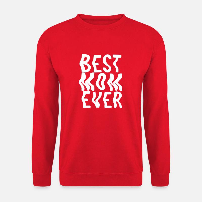 Best mom ever - Unisex Pullover - Rot