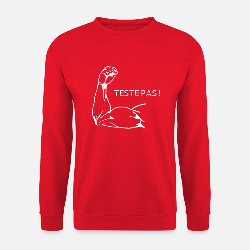 Don't test! - Unisex Sweatshirt - red