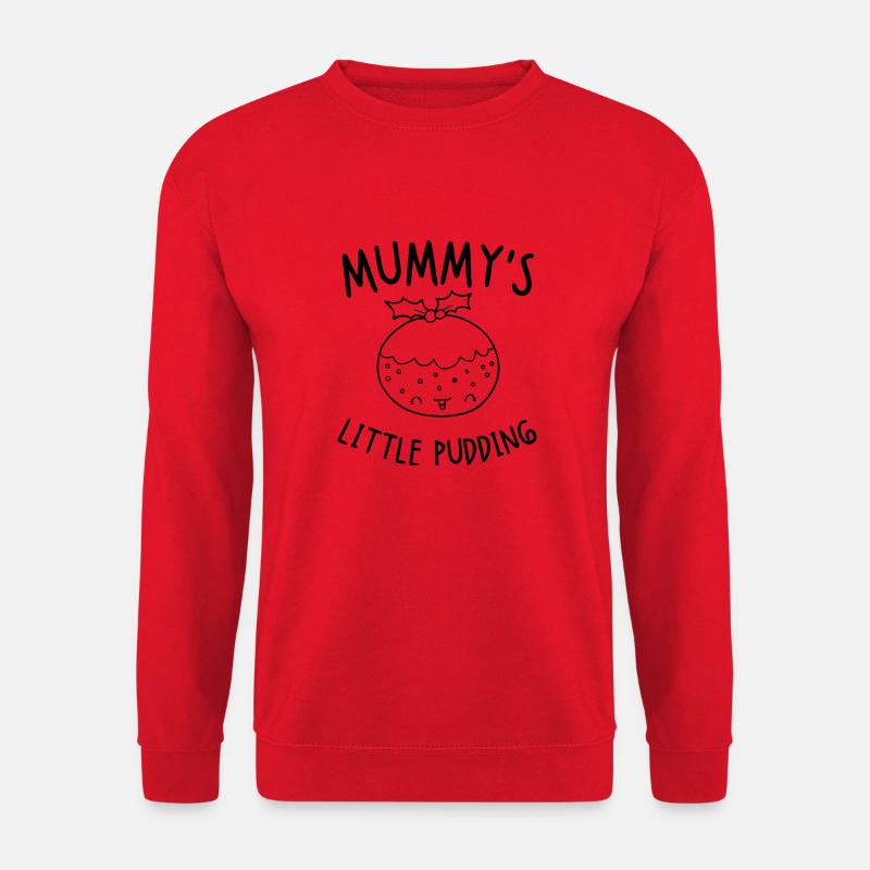 Le petit pudding de maman - Sweat-shirt Unisexe - rouge