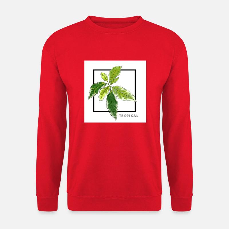 TROPICAL - Unisex Sweatshirt - red