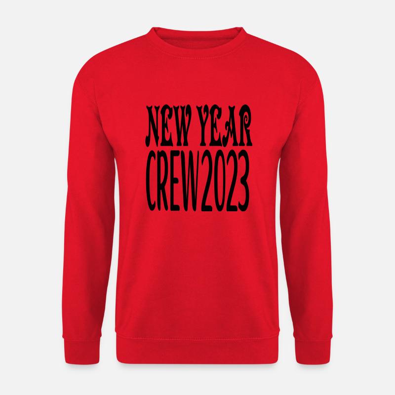 New Year Crew 2023 - Unisex Pullover - Rot