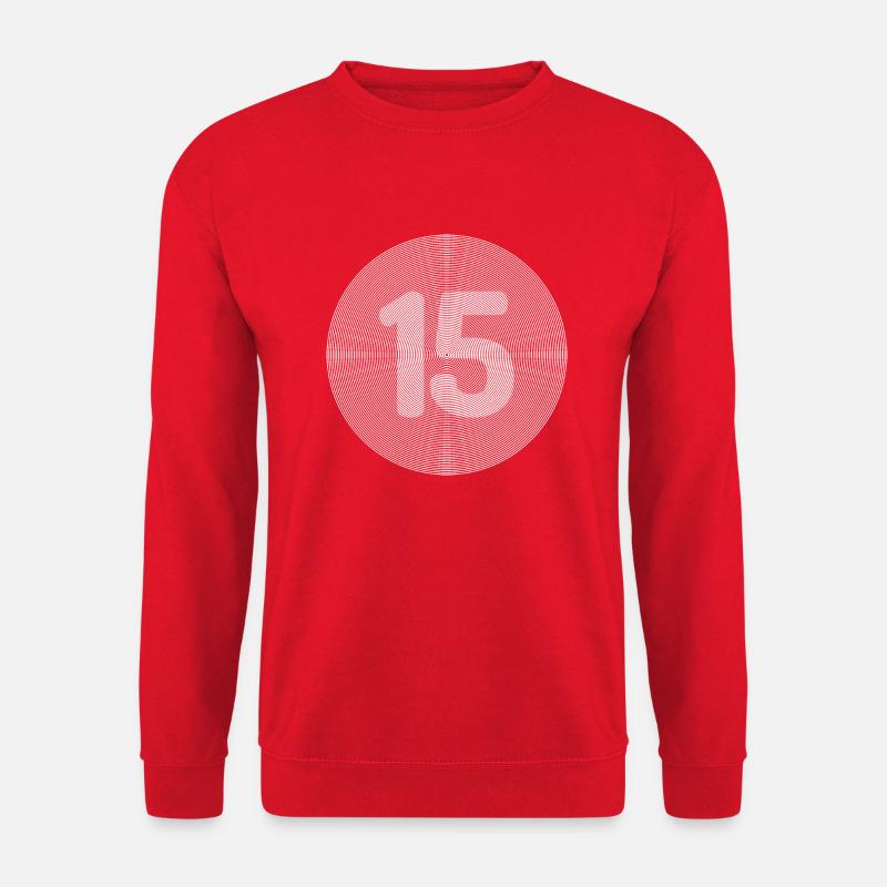 15 - Unisex Pullover - Rot