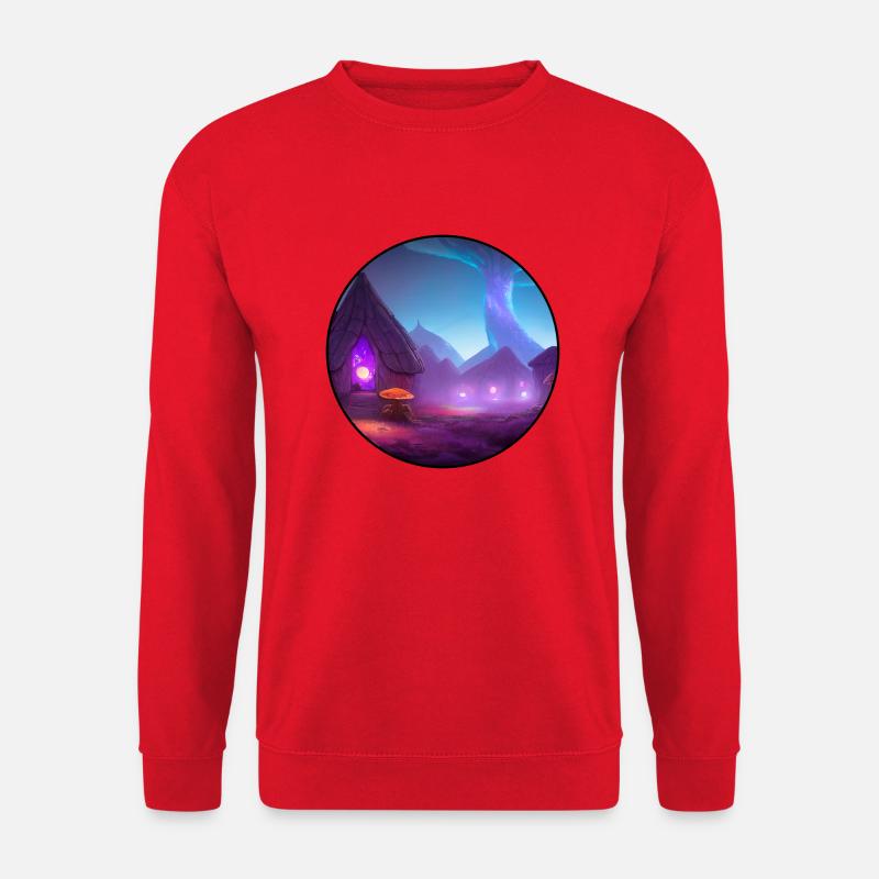 Pilzdorf - Unisex Pullover - Rot