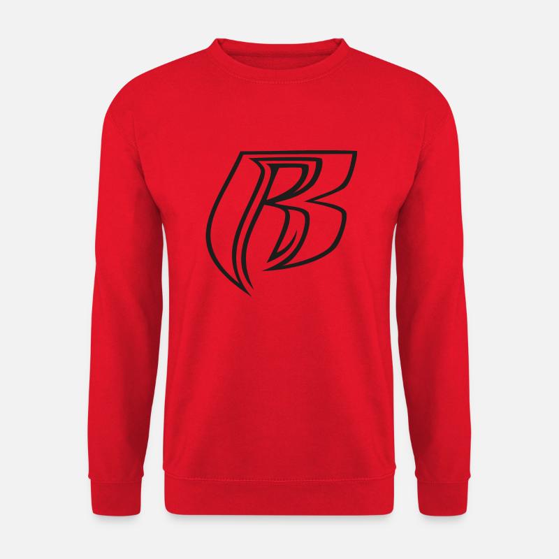 R Rüschenradler - Unisex Pullover - Rot