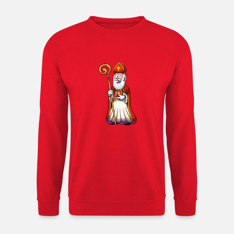 Saint Nicolas - Unisex Sweatshirt - red