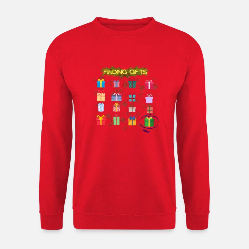 Geschenke finden - Unisex Pullover - Rot