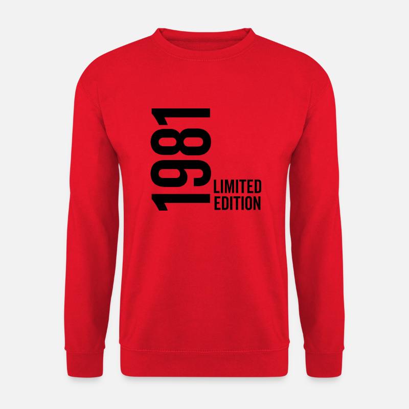 1981 Limited Edition - Unisex Pullover - Rot