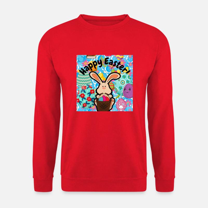 Frohe Weihnachten, Weihnachten. - Unisex Pullover - Rot