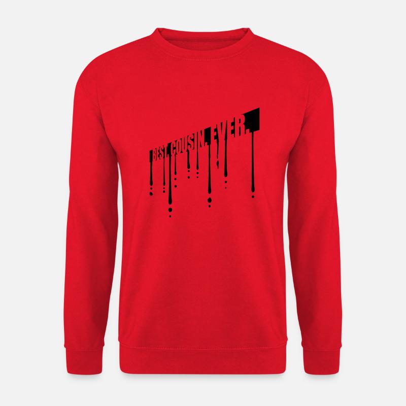 best cousin ever quote - Unisex Sweatshirt - red