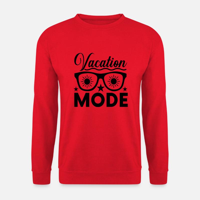 Vacation Mode - Unisex Pullover - Rot