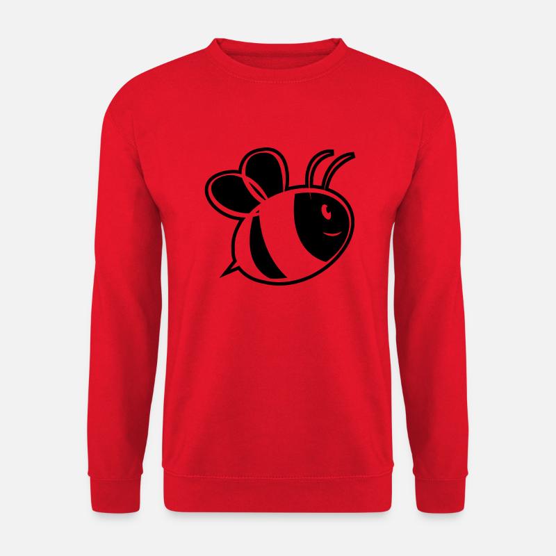 Biene - Unisex Pullover - Rot