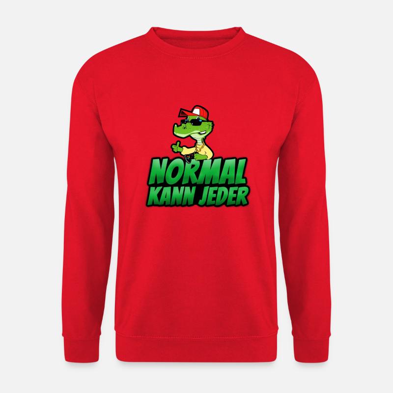 Normal kann Jeder - Unisex Pullover - Rot