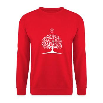 SGN 05 09 2023 1683632529700 - Unisex Pullover - Rot - Vorne - Alina (178cm) & Michal (187cm)