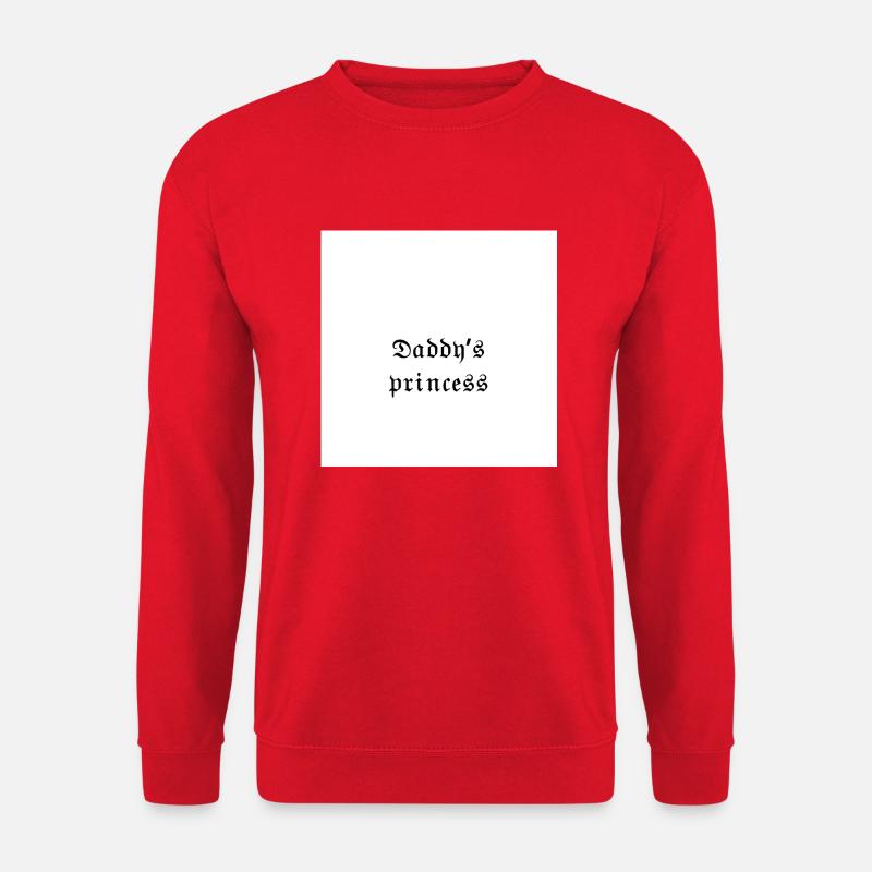 Daddy s princess - Unisex Sweatshirt - red