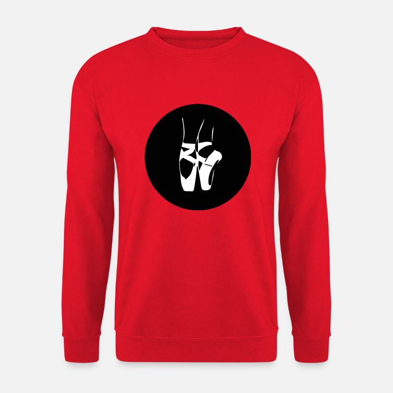 Dancing Dance Music - Unisex Pullover - Rot