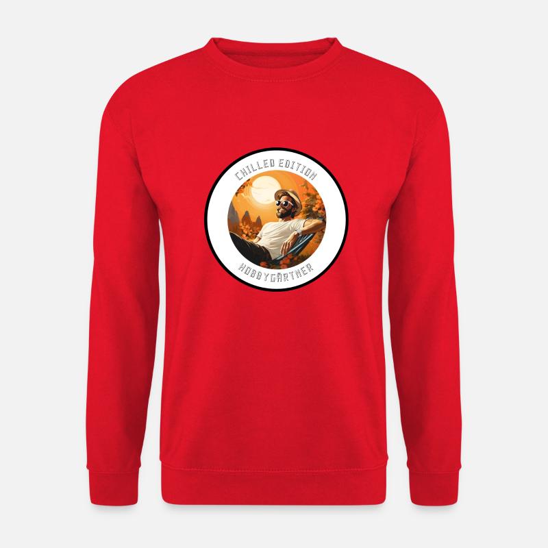Hobbygärtner - Unisex Pullover - Rot