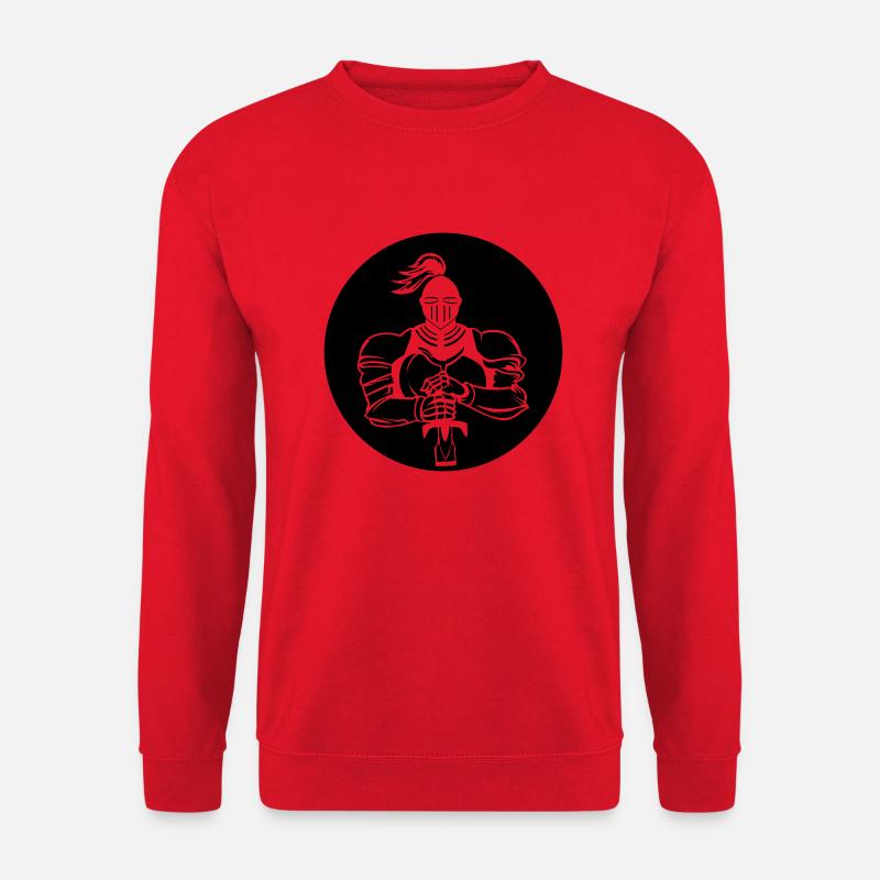 knight 01 - Unisex Pullover - Rot