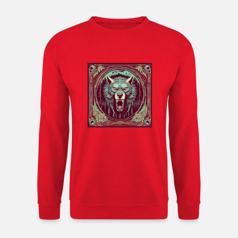 Werwolf - Unisex Pullover - Rot