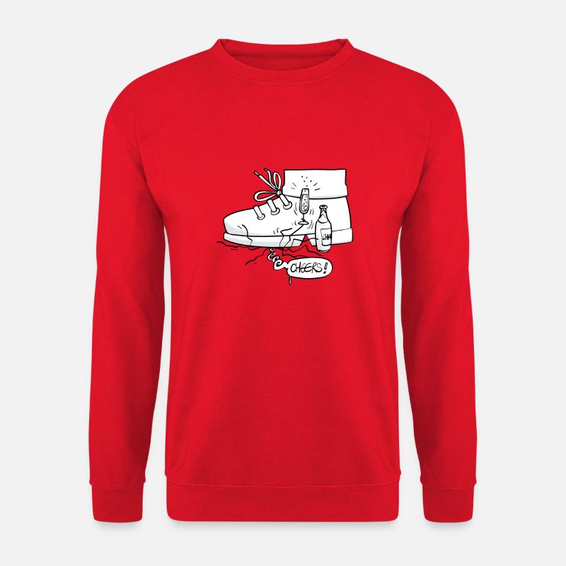 Beth die Spinne - Prost! - Unisex Pullover - Rot