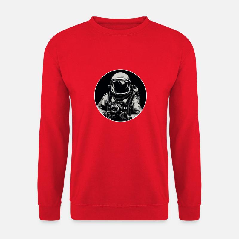 Astronaut - Unisex Pullover - Rot