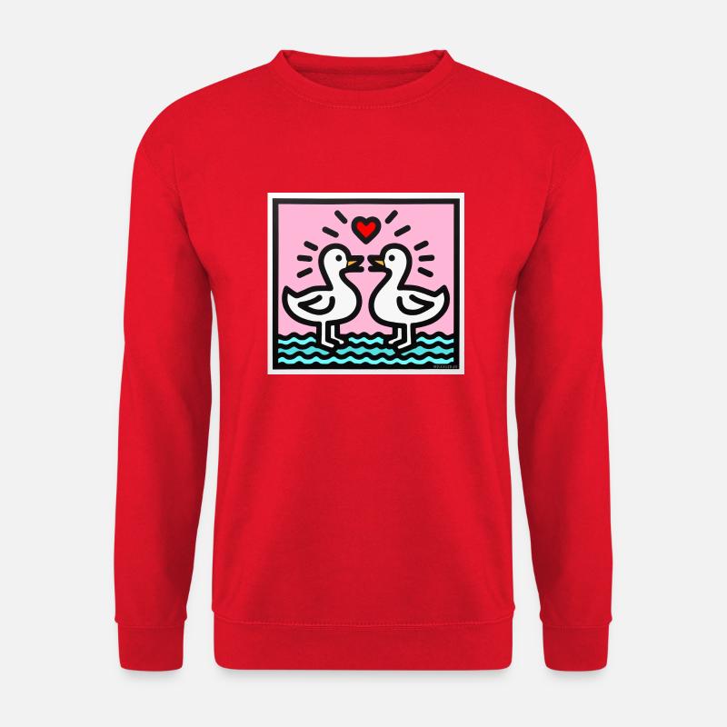 Entenliebe - Unisex Pullover - Rot