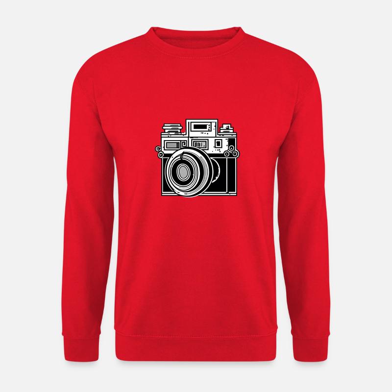 alte Kamera - Unisex Pullover - Rot