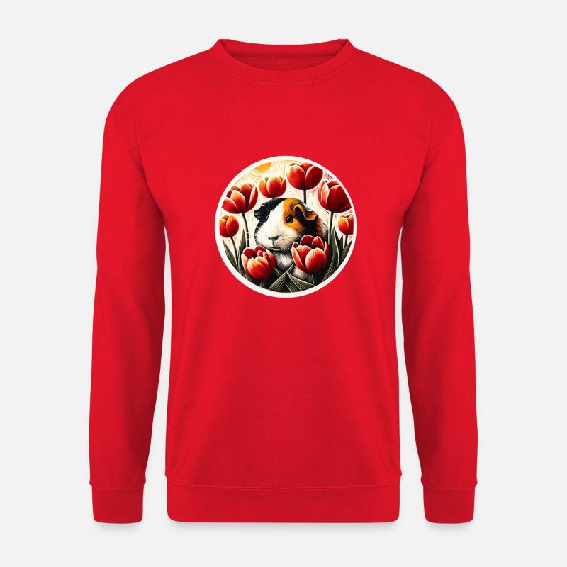 Meerschweinchen - Unisex Pullover - Rot