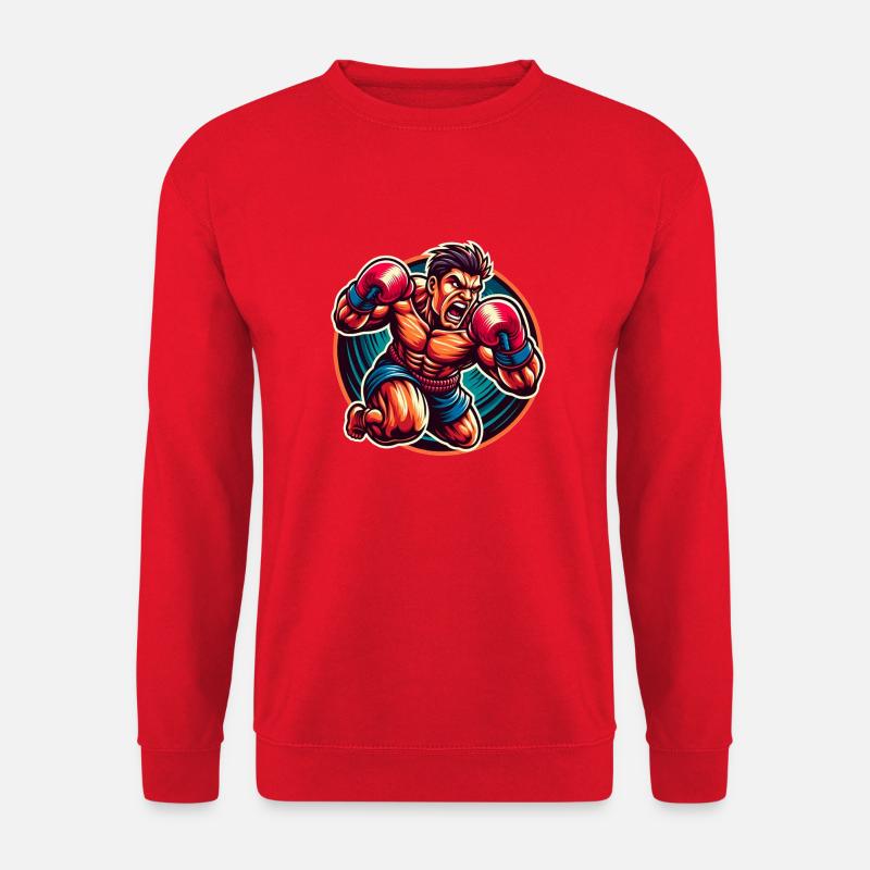 Ultra-Punch-Boxen - Unisex Pullover - Rot