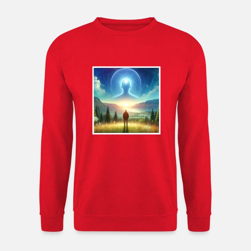 Bewusstsein - Unisex Pullover - Rot