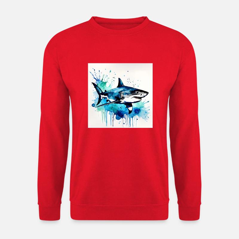Haifisch - Unisex Pullover - Rot