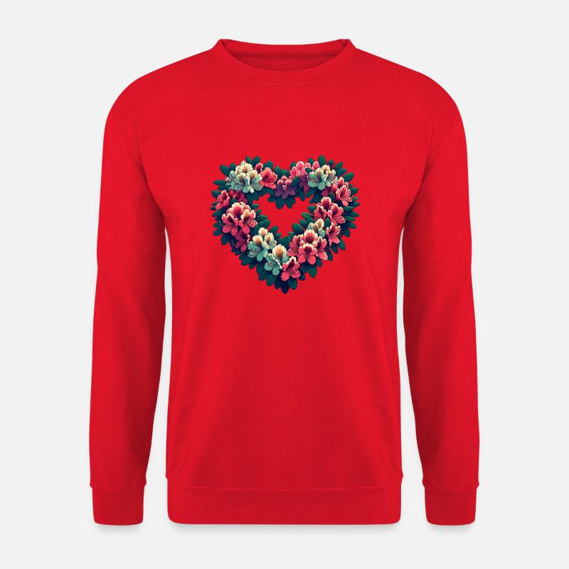 Rhododendron - Unisex Pullover - Rot