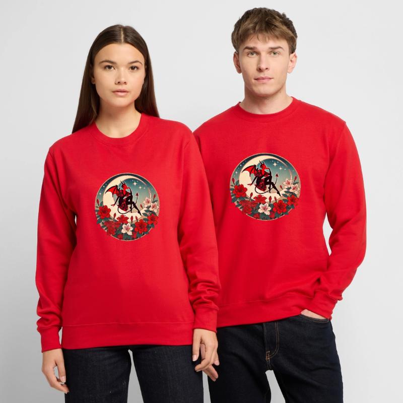 Devil Pinup Unisex Sweatshirt