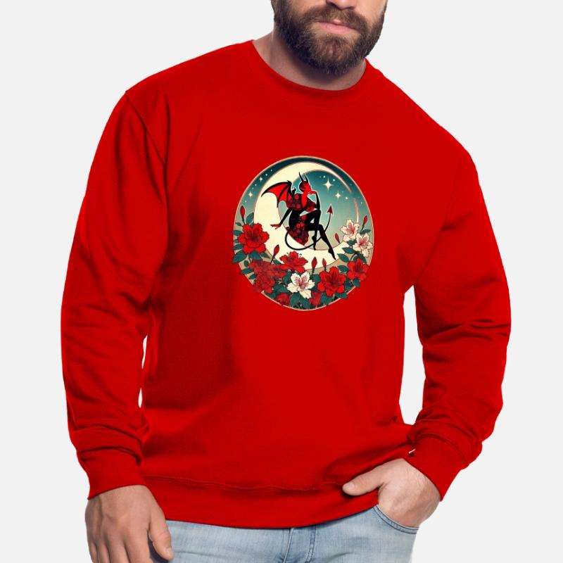 Devil Pinup Unisex Sweatshirt