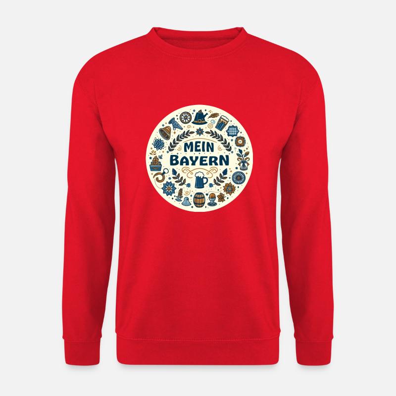 Mein Bayern - Unisex Pullover - Rot